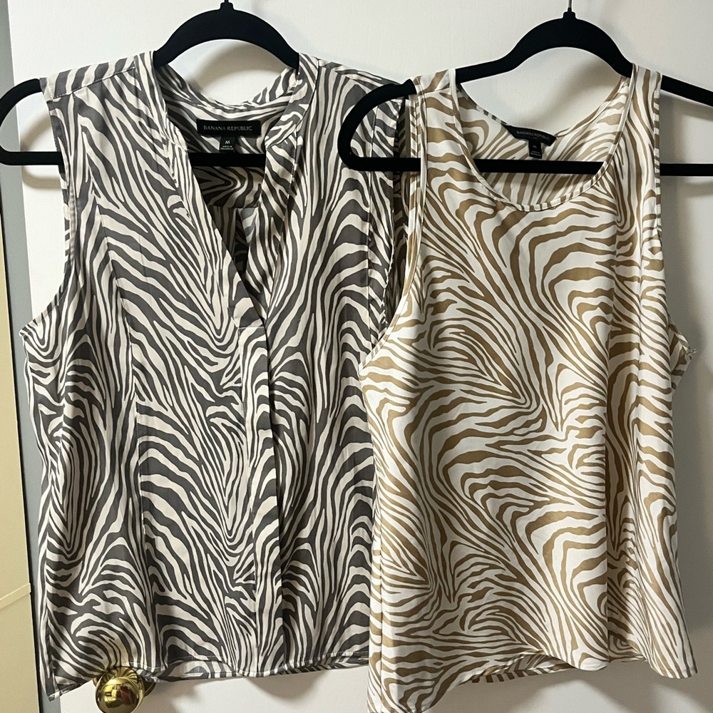 2/$30 Banana Republic Tank tops